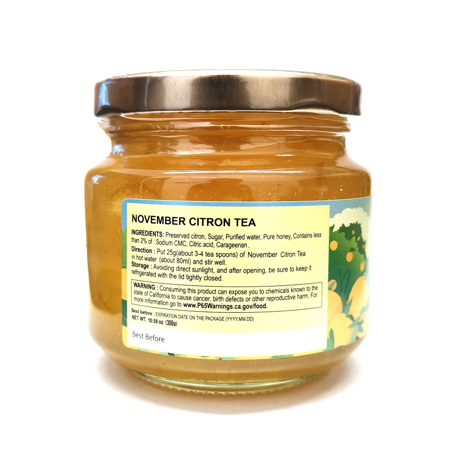 November Honey Yuja Citron Tea 300g