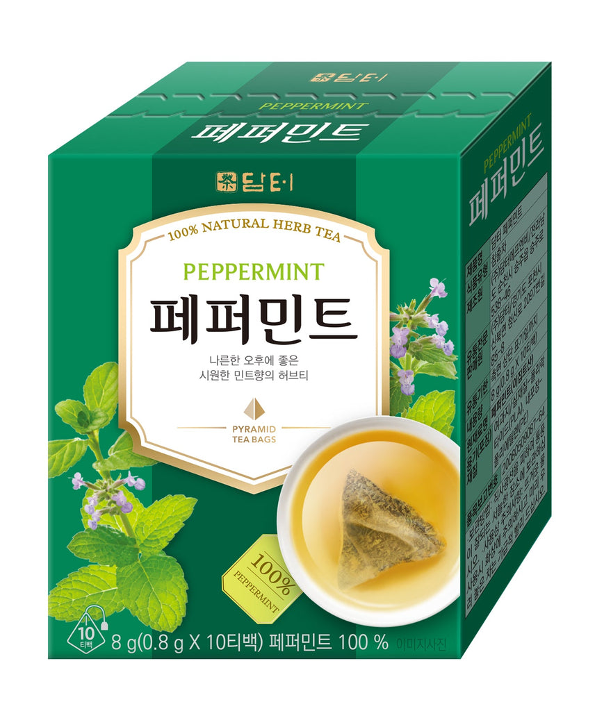 Peppermint Tea, 10 Tea Bags - Damtuh