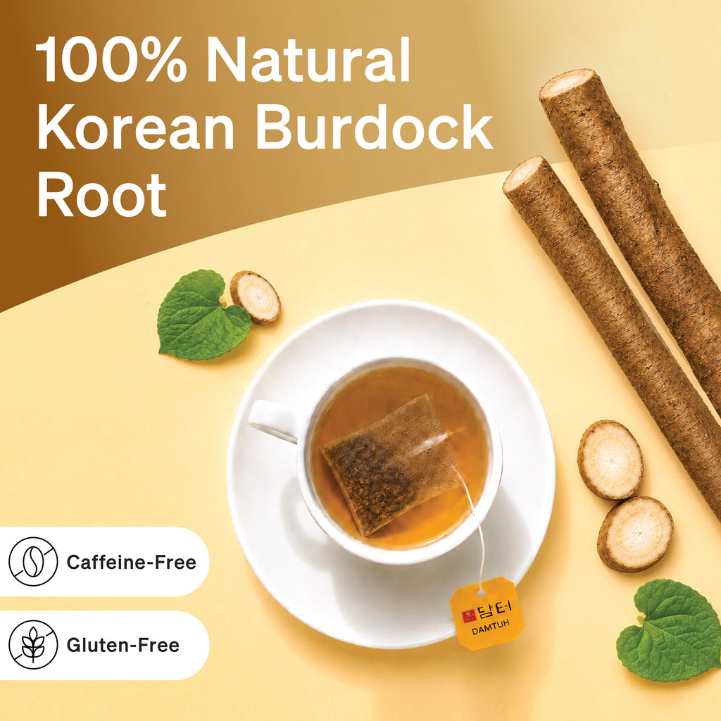 caffeine free burdock root tea 40 teabags tasting notes mild earthy 5 ...