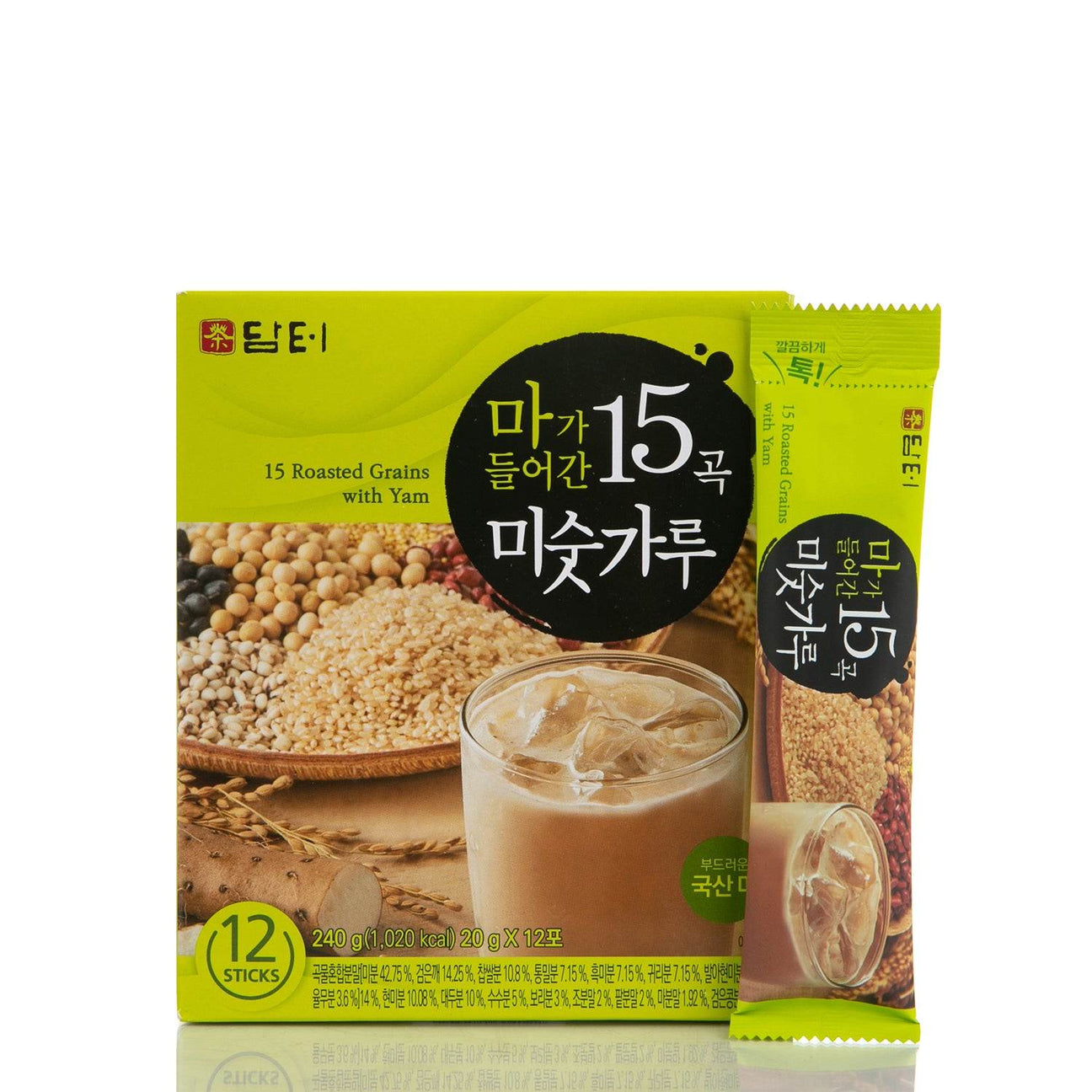 Damtuh 15 Multi Grain Powder Tea - 12 Counts