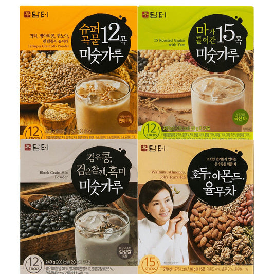 Assorted Grain Mixed Powder Grains Black Walnut Almond Adlay Powder, Total Boxes