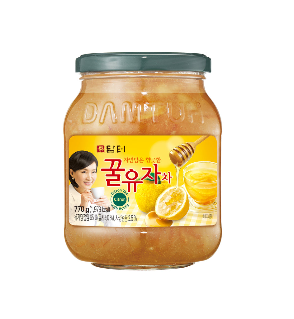 Honey Yuja Citron Tea Marmalade,  1.7lbs (770g) - Damtuh