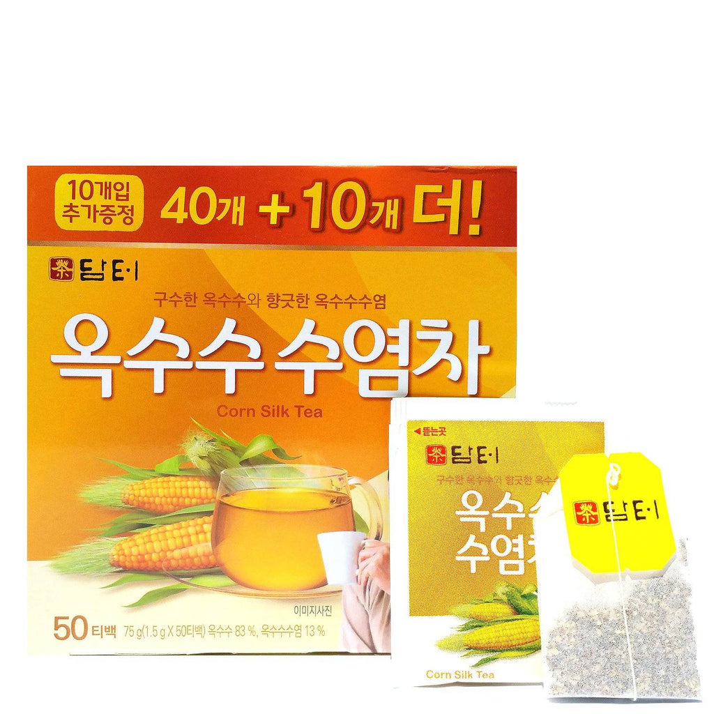 Corn Silk Tea Bags - 50 Bags in Packaging