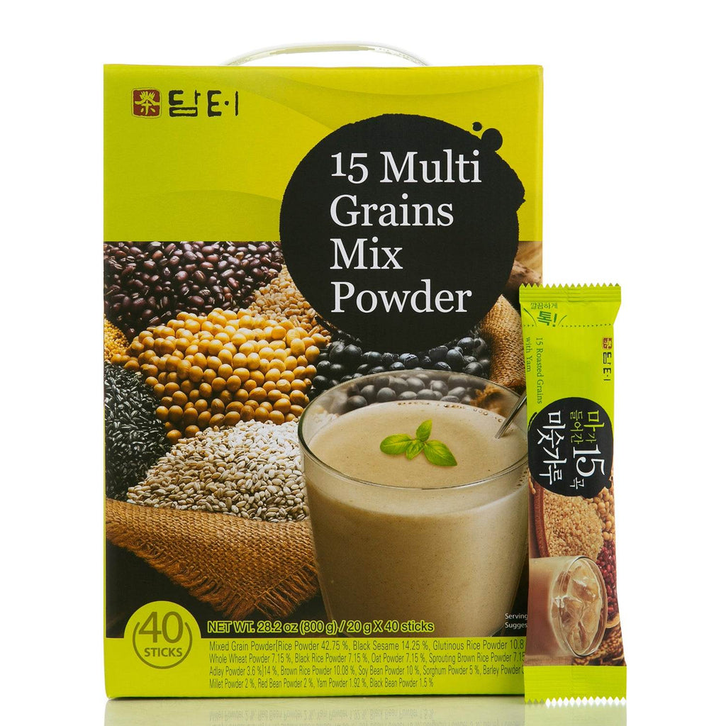 Damtuh 15 Multi Grain & Black Grain Powder Tea - 80 Counts