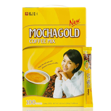 Damtuh Instant Mocha Gold Coffee Mix - 100 Counts