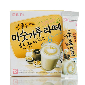 Damtuh Mixed Grain Powder Misugaru Latte - 12 Counts