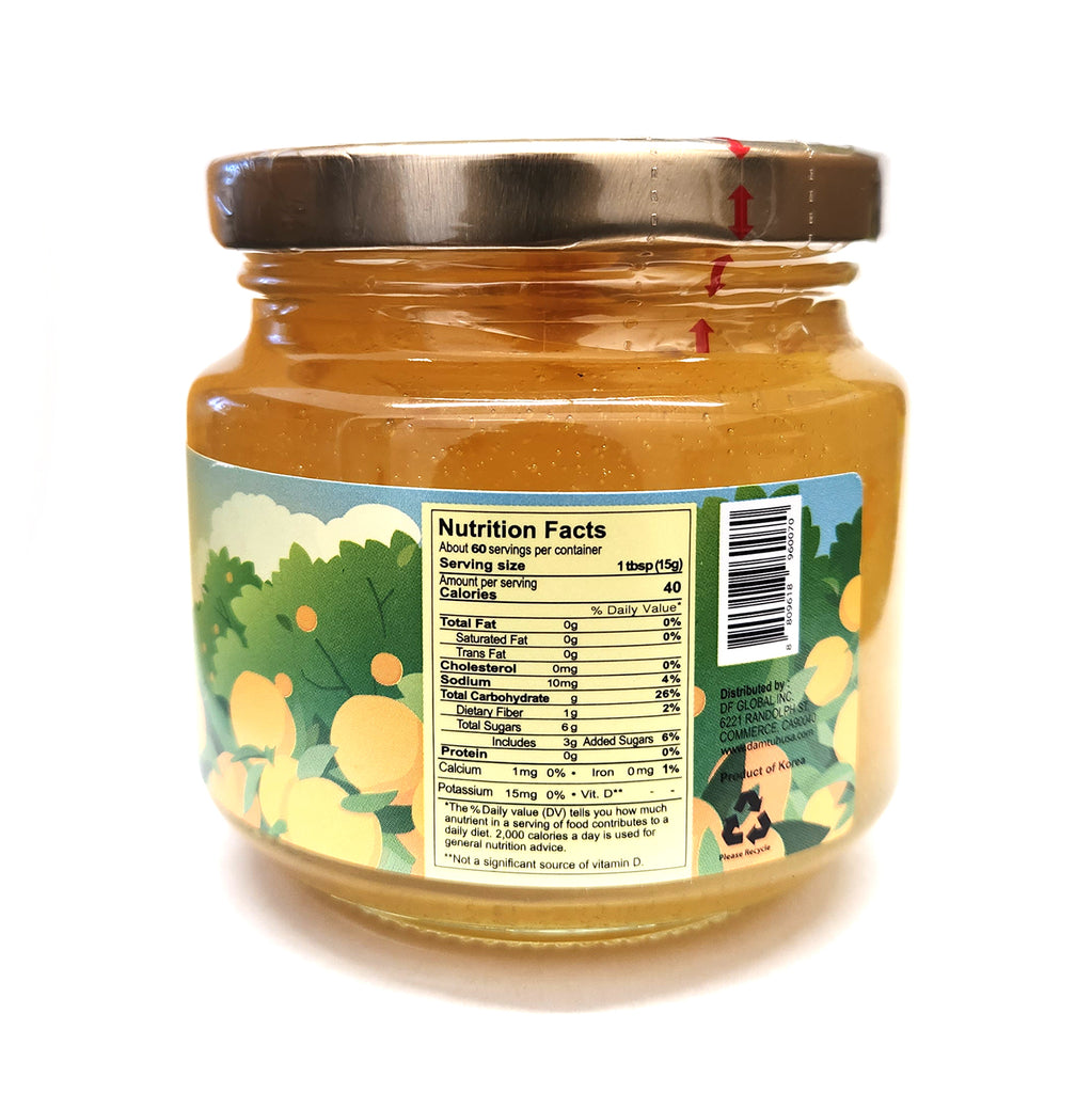 November Honey Yuja Citron Tea Marmalade, 300g - Damtuh